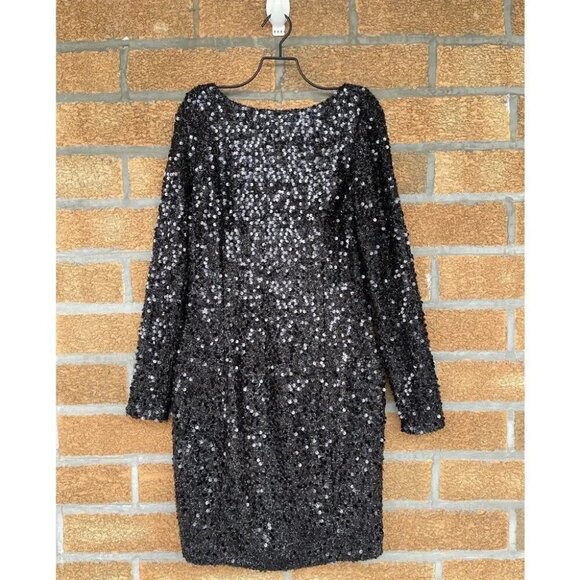 Warehouse London Sequin evening dress size 8 - Picture 3 of 14